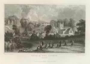 Church End, Dunmow, Essex od William Henry Bartlett