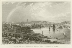 Město Waterford od William Henry Bartlett