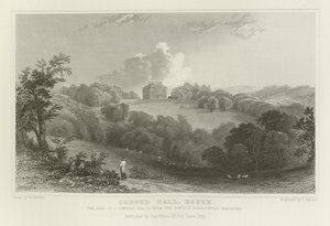Copped Hall, Essex, sídlo J Conyers, Esquire od William Henry Bartlett