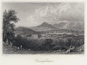 Curaghmore (rytina) od William Henry Bartlett