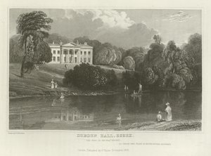 Debden Hall, Essex, sídlo sira Francise Vincenta od William Henry Bartlett