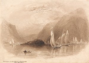 Vstup do Hudsonské vysočiny od William Henry Bartlett