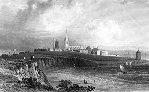 Harwich, Essex, rytý Henry Adlard, c.1832 od William Henry Bartlett