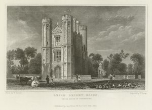 Leigh Priory, Essex, 7 mil severně od Chelmsfordu od William Henry Bartlett
