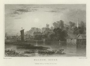 Maldon, Essex od William Henry Bartlett