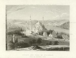 Mešita a hrobka Suleiman, Konstantinopol