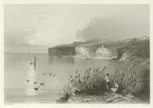 Nicopolis, Řecko od William Henry Bartlett
