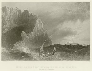 Scéna na pobřeží Malé Asie od William Henry Bartlett