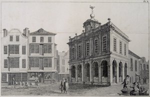 The Exchange, Cork, Irsko od William Henry Bartlett