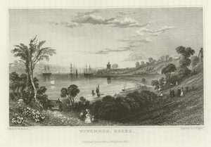Wivenhoe, Essex od William Henry Bartlett