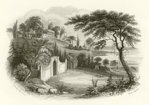 Washingtonova rezidence a hrobka, Mount Vernon, na řece Potomac
