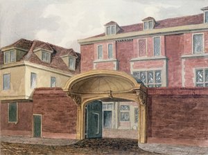 Vchod do Old Winchester House, 1839