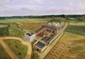 Tiptree Hall and Farm, Essex, kolem 1850-60