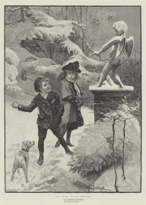 Ve válce s Cupidem od William Henry Charles Groome