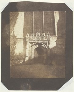 Starobylé dveře, Magdalen College, Oxford od William Henry Fox Talbot