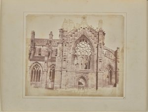 Opatství Melrose od William Henry Fox Talbot
