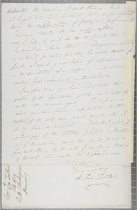 Podepsaný dopis Williama Henryho Foxe Talbota Jamesi Davidu Forbesovi, 1839 od William Henry Fox Talbot