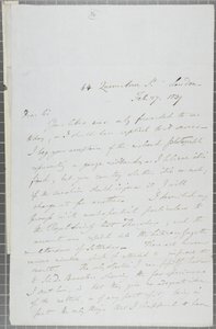 Podepsaný dopis Williama Henryho Foxe Talbota Jamesi Davidu Forbesovi, 1839 od William Henry Fox Talbot