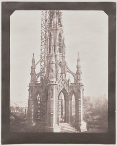 Pomník sira Waltera Scotta, Edinburgh od William Henry Fox Talbot