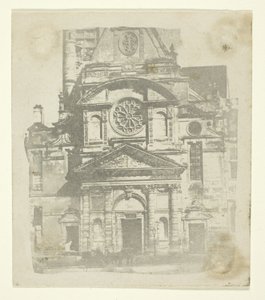 St. Etienne du Mont, fasáda od William Henry Fox Talbot