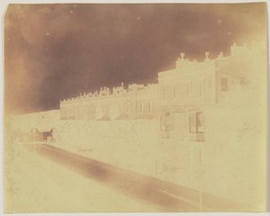 [Pouliční scéna v Bathu, Anglie] od William Henry Fox Talbot