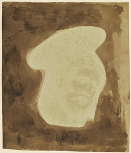 [Hlava Krista z obrazu na skle] od William Henry Fox Talbot