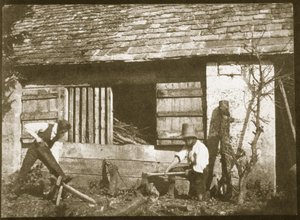 The Woodcutters, 1845 (tisk ze slaného papíru z kalotypového negativu) od William Henry Fox Talbot