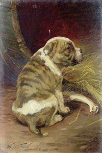 Give a Dog a Bone, 1888 (deska)