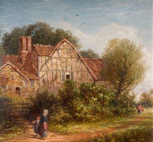 Anglická chata, 1880. od William Henry Hill