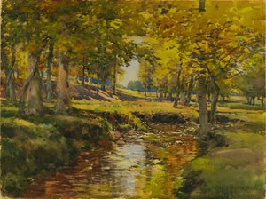 Podzim na okraji louky od William Henry Holmes