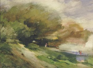 The Shaded Walk, 1927. od William Henry Holmes