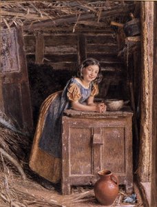 Rustikální kráska od William Henry Hunt