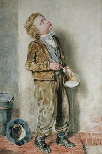 Vyfukování bublin od William Henry Hunt