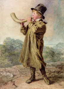 Kráva chlapec od William Henry Hunt