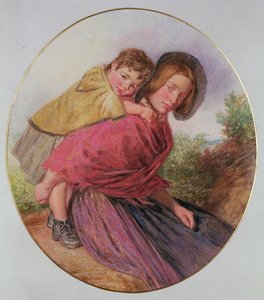 Matka a dítě od William Henry Hunt