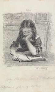 Čtení Sophy Steadmanové od William Henry Hunt