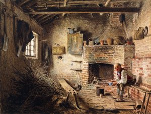 The Woodcutters Breakfast, c.1832-1834 od William Henry Hunt
