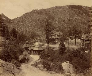 Hotel Iron Springs, Manitou od William Henry Jackson