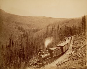 Marshall Pass, Westside od William Henry Jackson