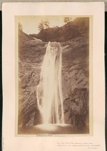 Střední kaskáda. Vodopády Cheyenne od William Henry Jackson