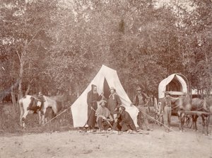 Na výletě na Horu svatého Kříže, 1874 od William Henry Jackson