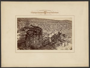 Zříceniny v Montezuma Cañon od William Henry Jackson