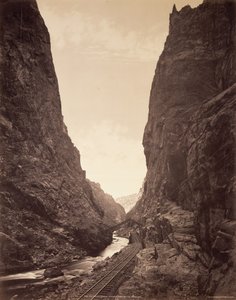 Královská soutěska, Velký kaňon řeky Arkansas od William Henry Jackson