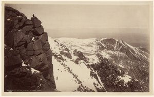 Na západ od vrcholu Pikes Peak od William Henry Jackson