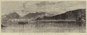Protiotrocká mise sira Bartla Frerea, Pohled na Muscat, Arábie od William Henry James Boot