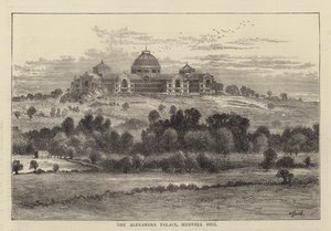 Alexandra Palace, Muswell Hill od William Henry James Boot