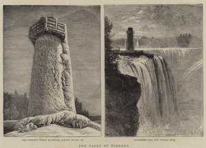 Niagarské vodopády od William Henry James Boot
