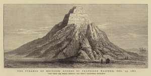 Pyramida v Meydoonu, otevřena profesorem Masperem, 13. prosince 1881 od William Henry James Boot
