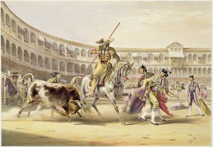 Bull Charging a Picador, 1865