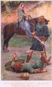 Nech to být, ty odporný darebáku! řekla Nezabíjej ho. Pokud to uděláš, budeš toho činit pokání od William Henry Margetson